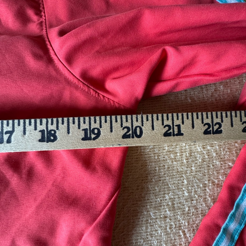 Under Armour Women's Coral Red Track Jacket - Picture 6 of 8